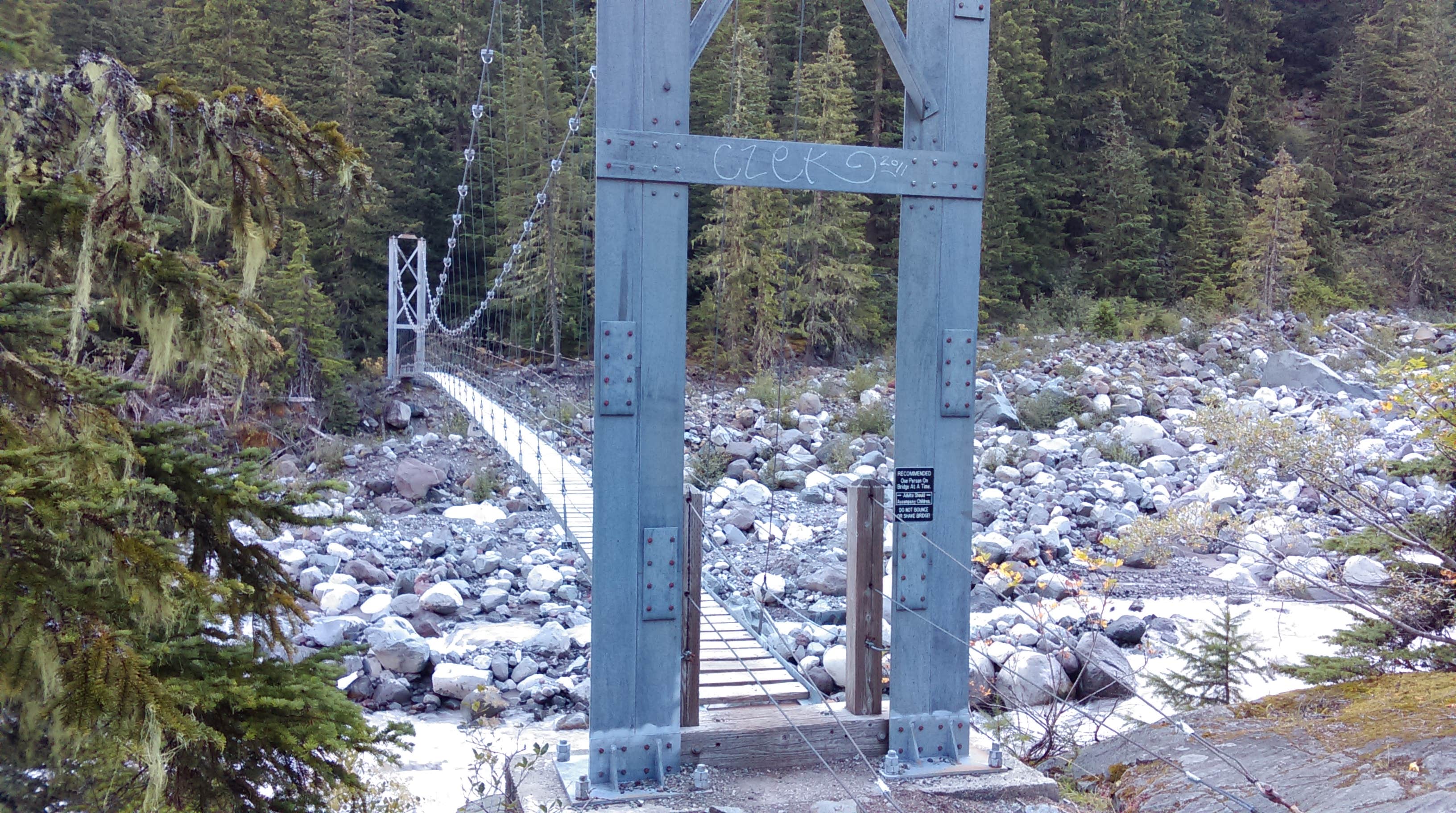 Camper submitted image from Carbon River Camp — Mount Rainier National Park - 1