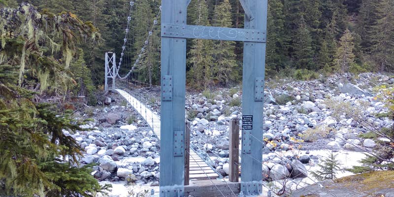 Camper submitted image from Carbon River Camp — Mount Rainier National Park