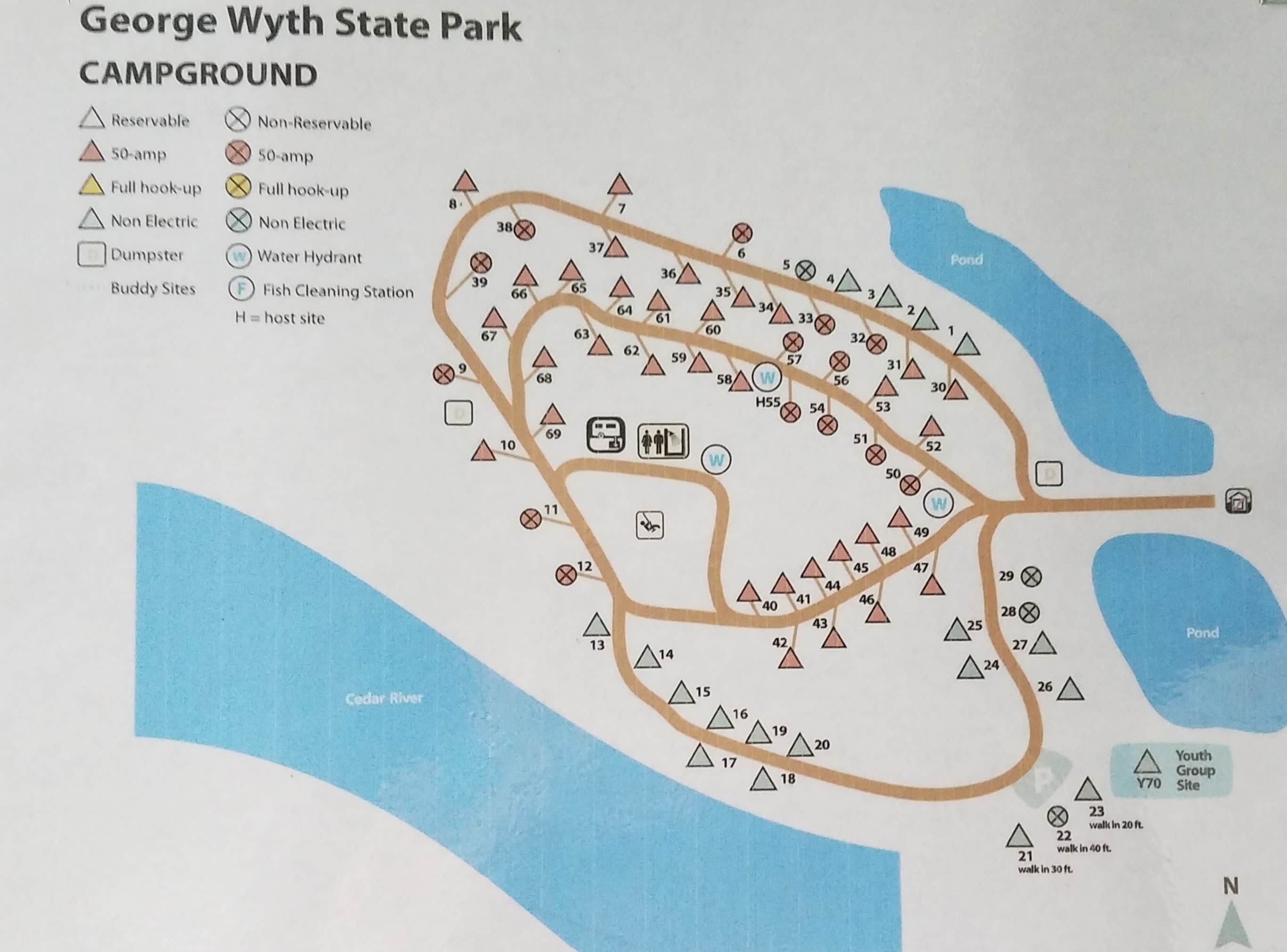 Camper-submitted photo at George Wyth State Park Campground near Waterloo, IA