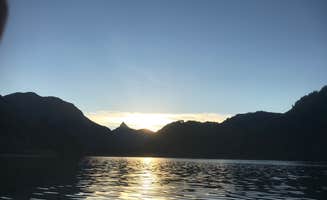 Josiah P.'s photo of a dispersed camping area at Herbert Glacier Trailhead Dispersed in Alaska