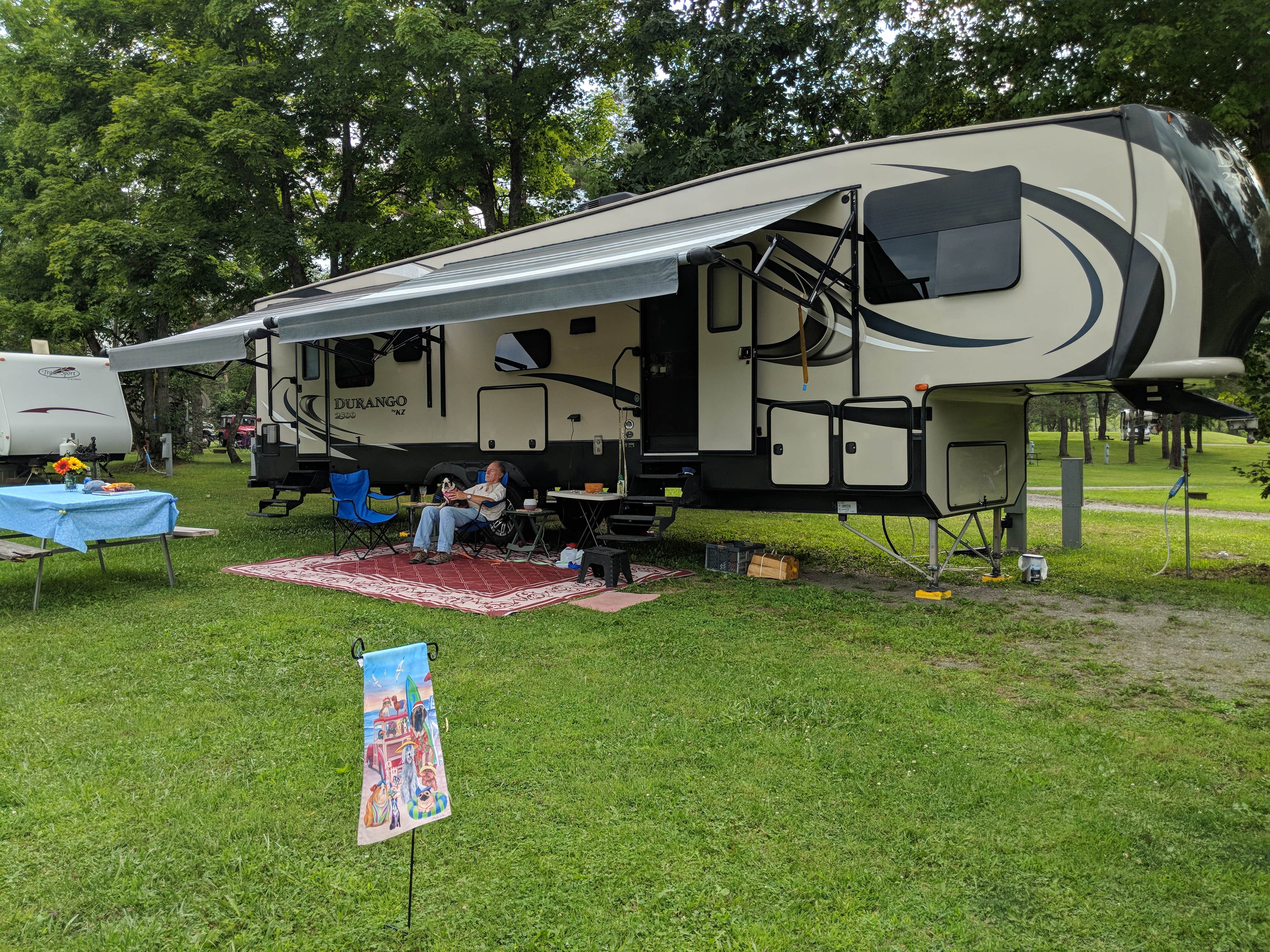Cheryl W.'s photo at Pinecreek Campground near Trumansburg, NY