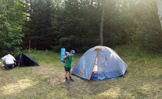 Jimmy P.'s photo of tent camping at Pictured Rocks National Lakeshore Backcountry Sites — Pictured Rocks National Lakeshore near Manistique, MI