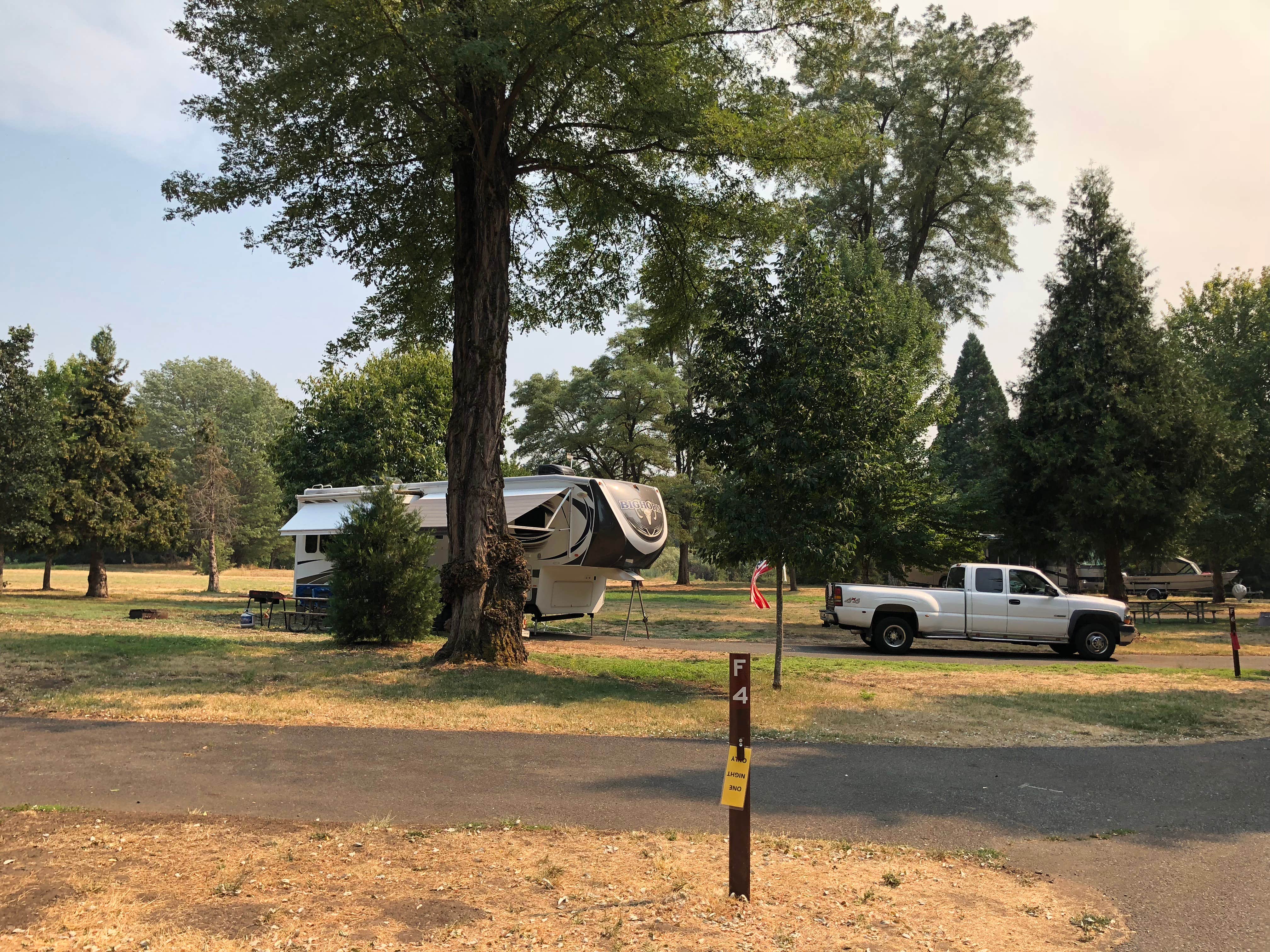 Brian C.'s photo of rv camping at Valley of the Rogue State Park Campground near White City, OR