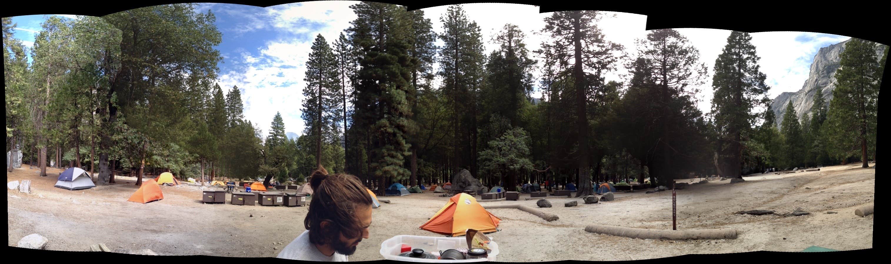 Les R.'s photo at Camp 4 — Yosemite National Park near El Portal, CA
