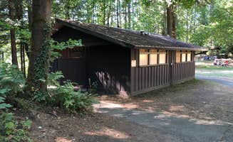 Brian C.'s photo of a cabin at Battle Ground Lake State Park Campground near Saint Paul, OR