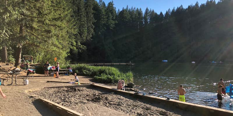 Camper submitted image from Battle Ground Lake State Park Campground