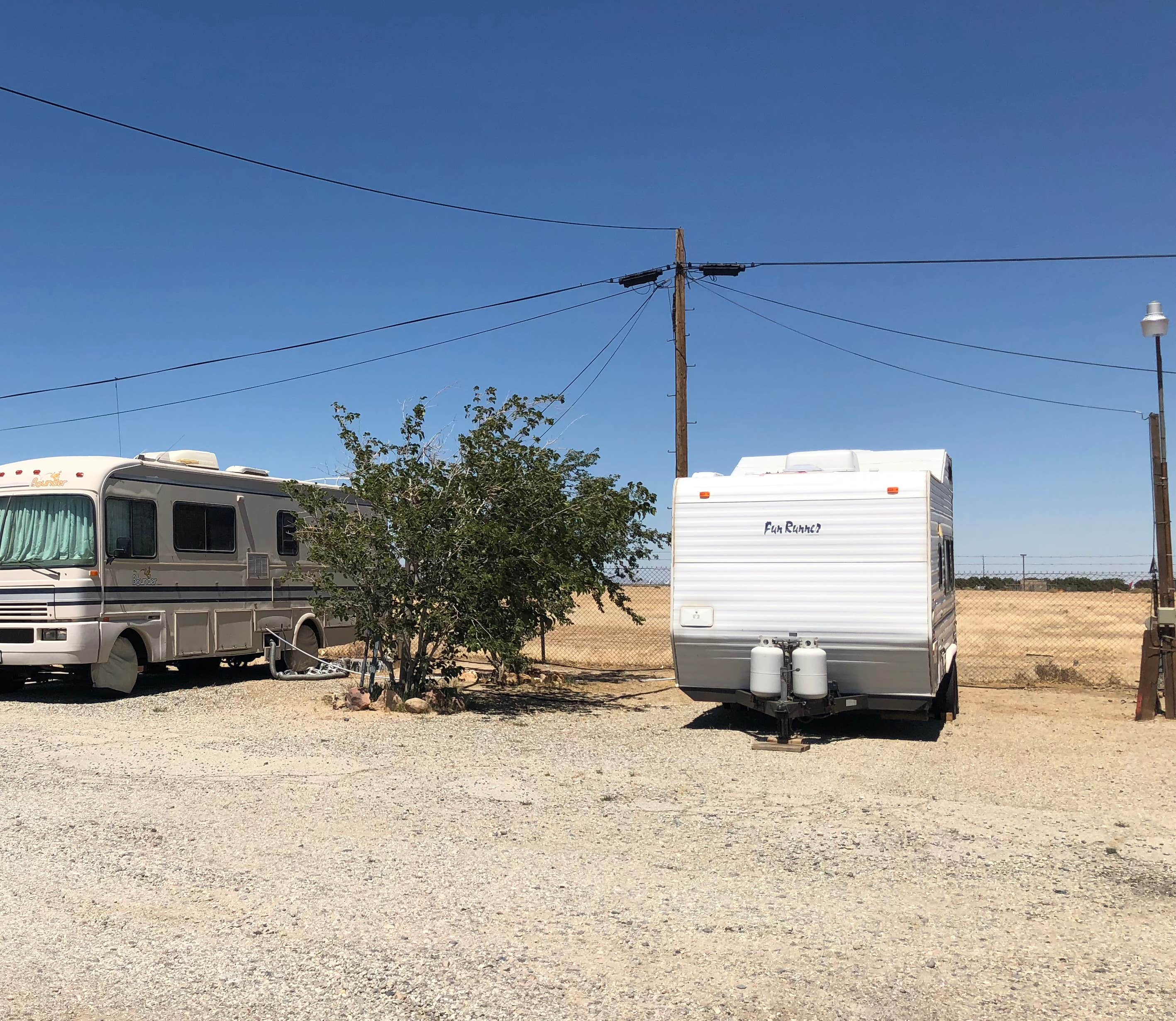 Camper-submitted photo at Spaceport RV Park near Mojave, CA
