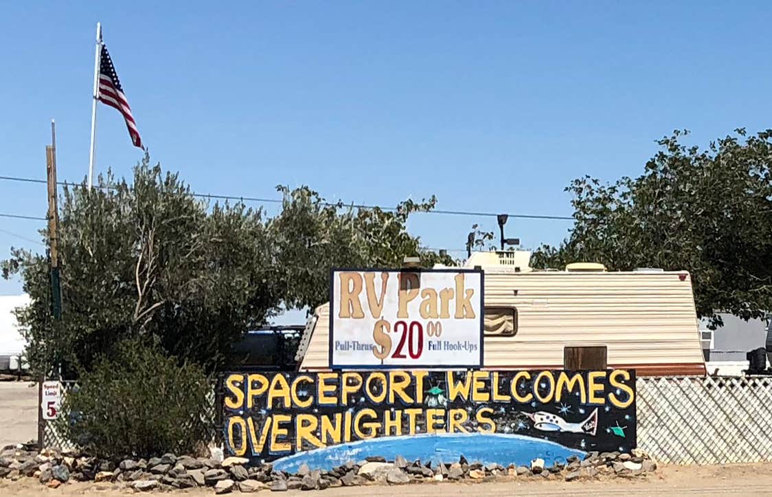 Camper-submitted photo at Spaceport RV Park near Mojave, CA