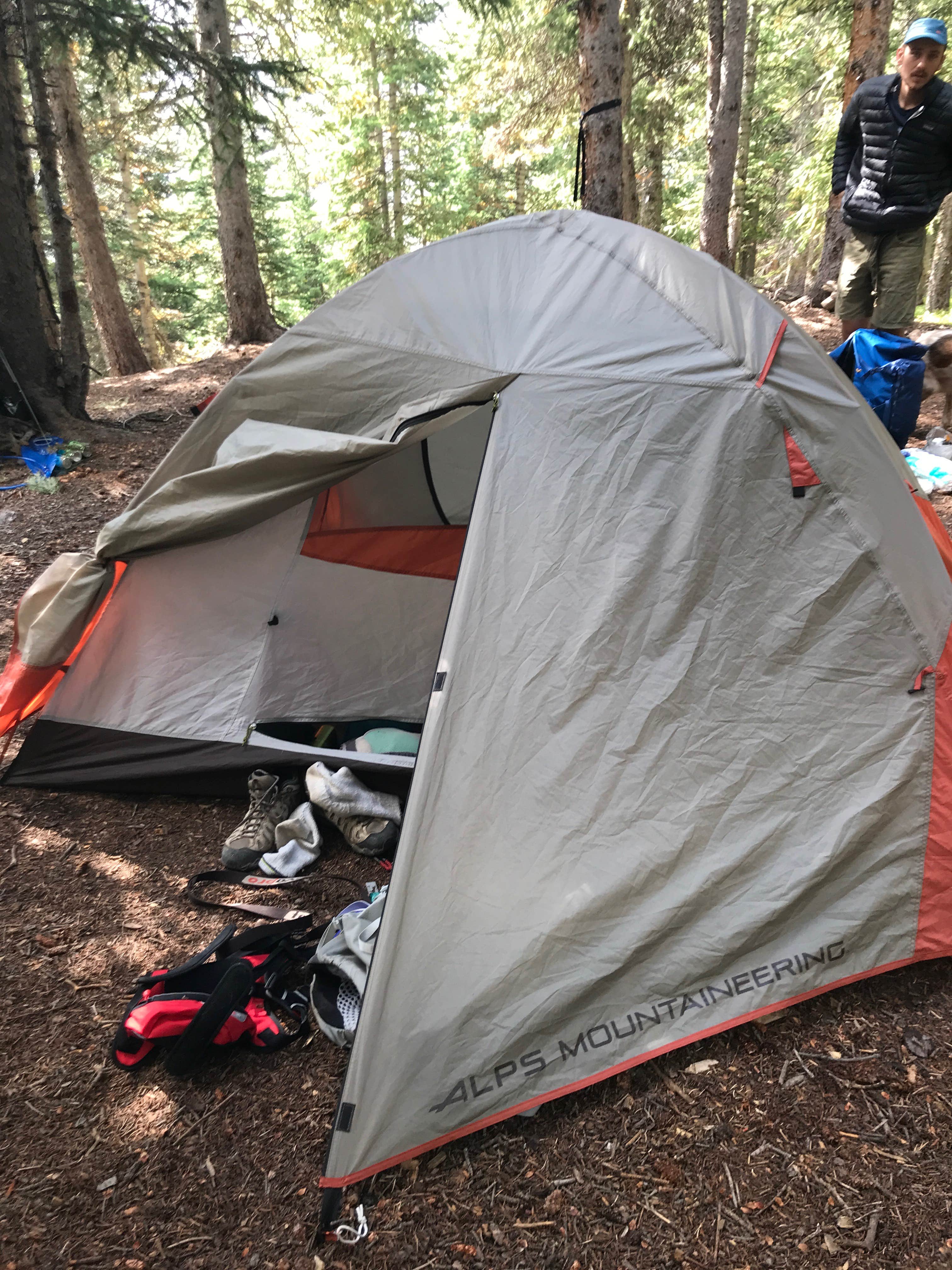 Isabelle K.'s photo of a dispersed camping area at Maroon Bells-Snowmass Wilderness Dispersed Camping near Glenwood Springs, CO