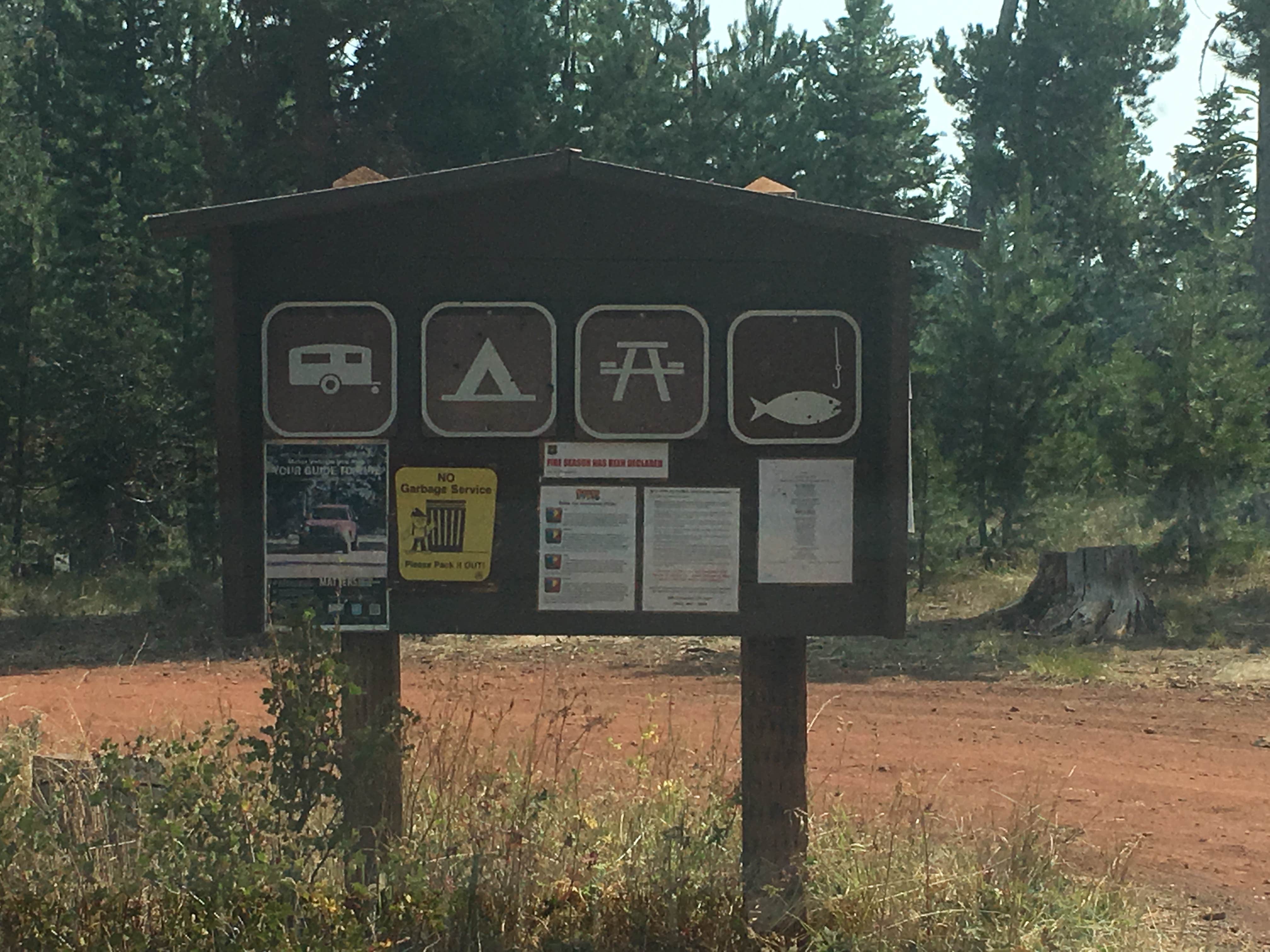 Camper submitted image from Fremont National Forest Mud Creek Forest Camp - 1