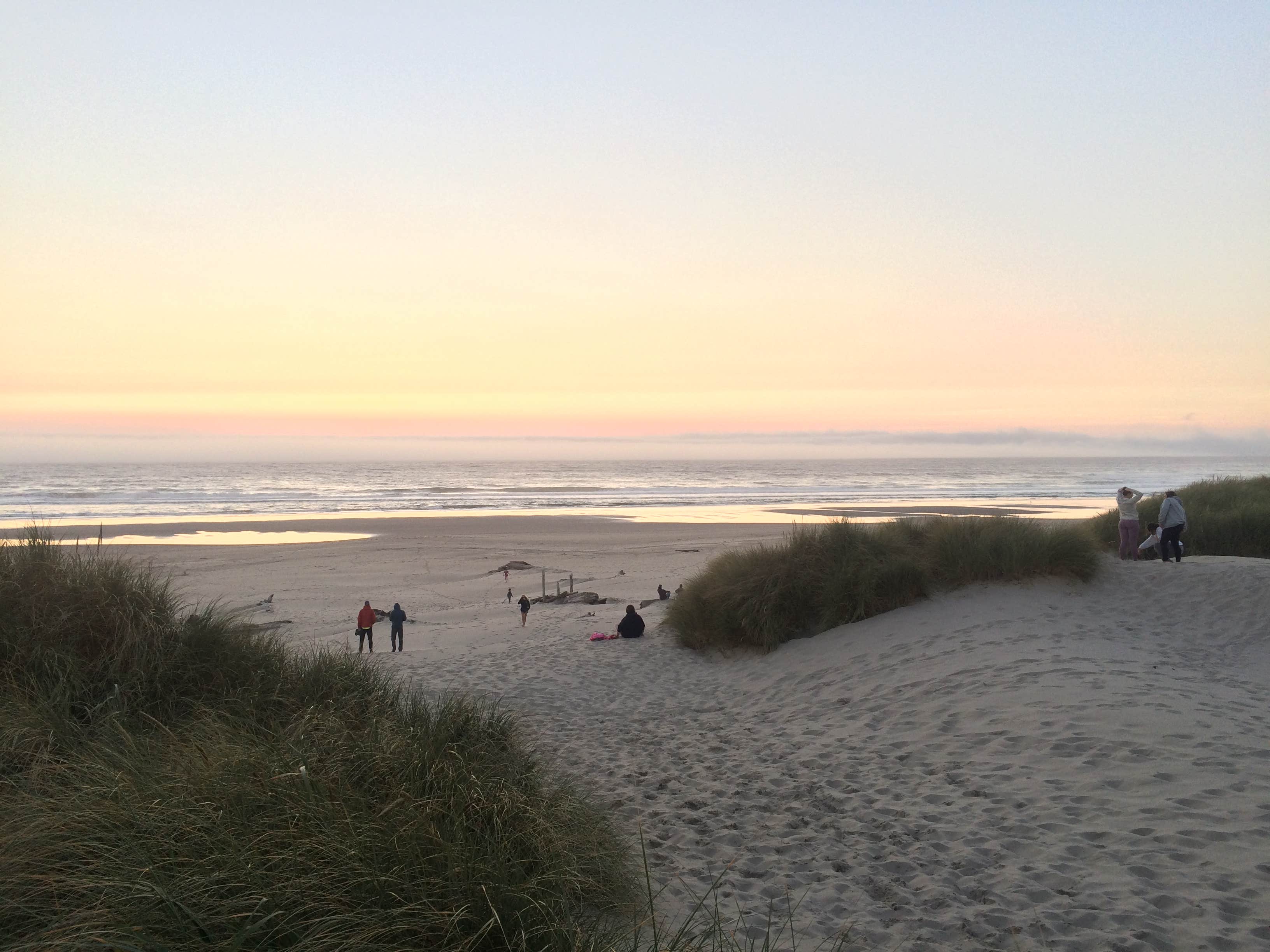 As you get over the dune
