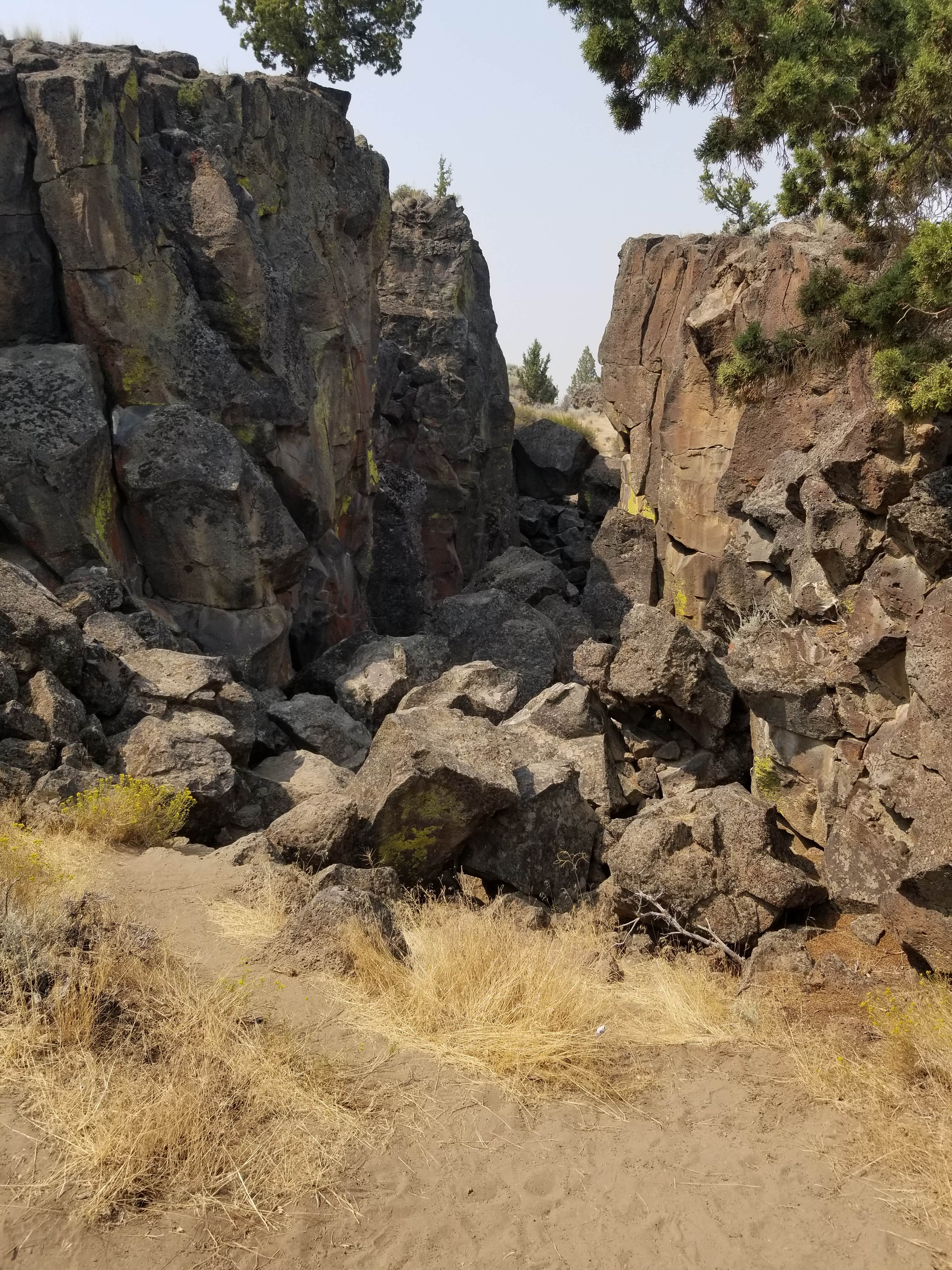Camper-submitted photo at Crack-In-The-Ground near Christmas Valley, OR