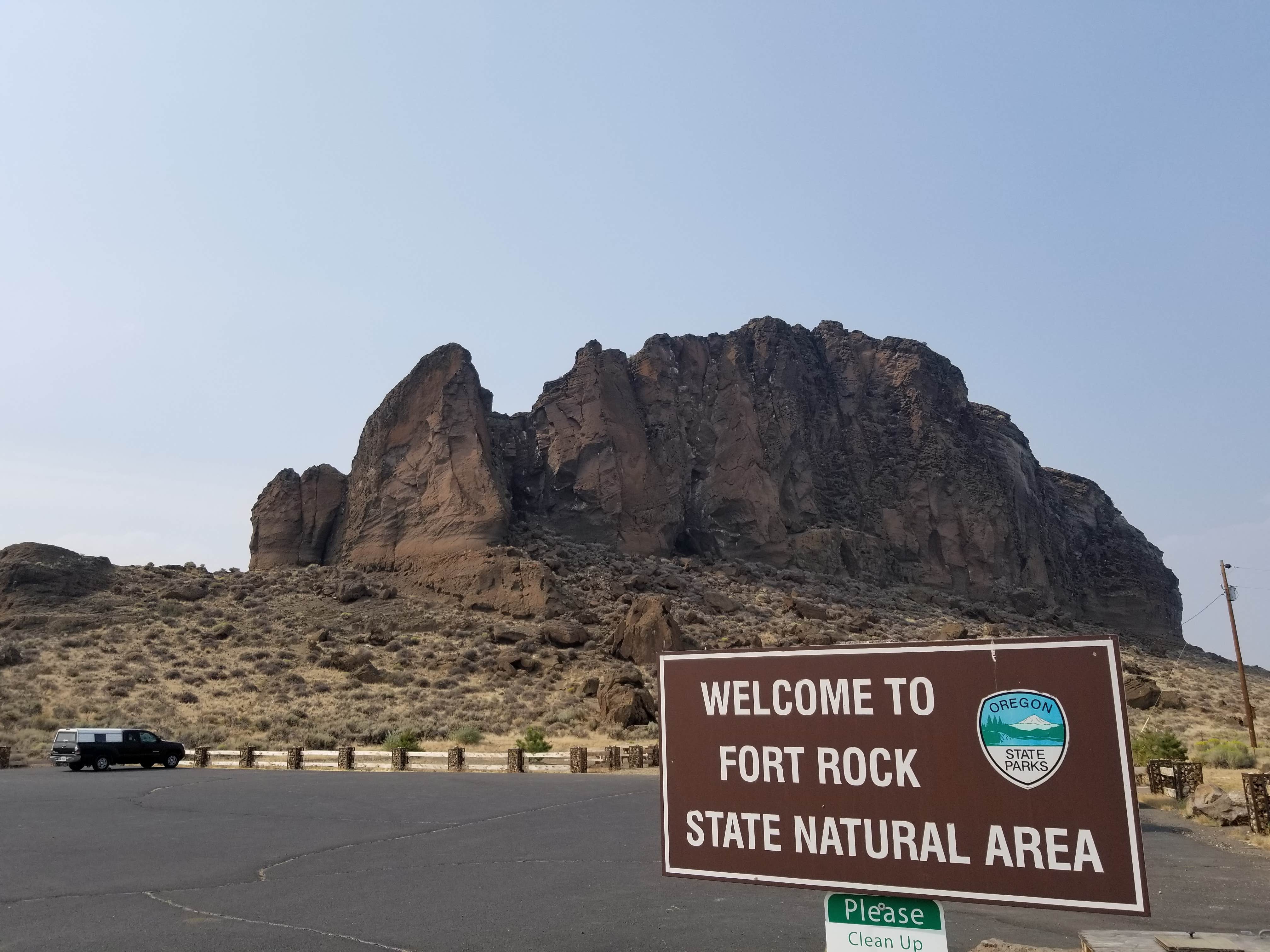 Camper-submitted photo at Fort Rock State Natural Area near Silver Lake, OR