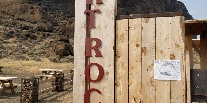 Camper submitted image from Fort Rock State Natural Area