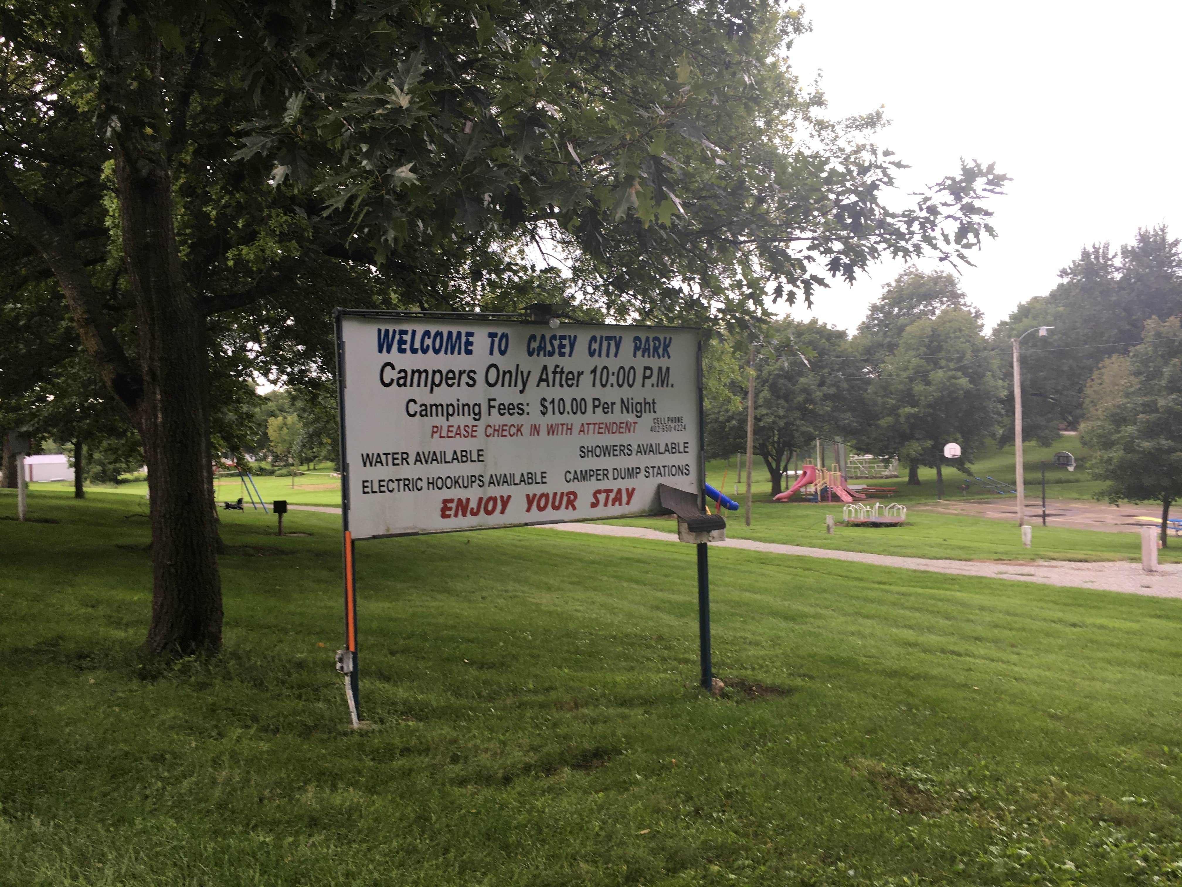 Camper-submitted photo at Casey City Park near Stanton, IA