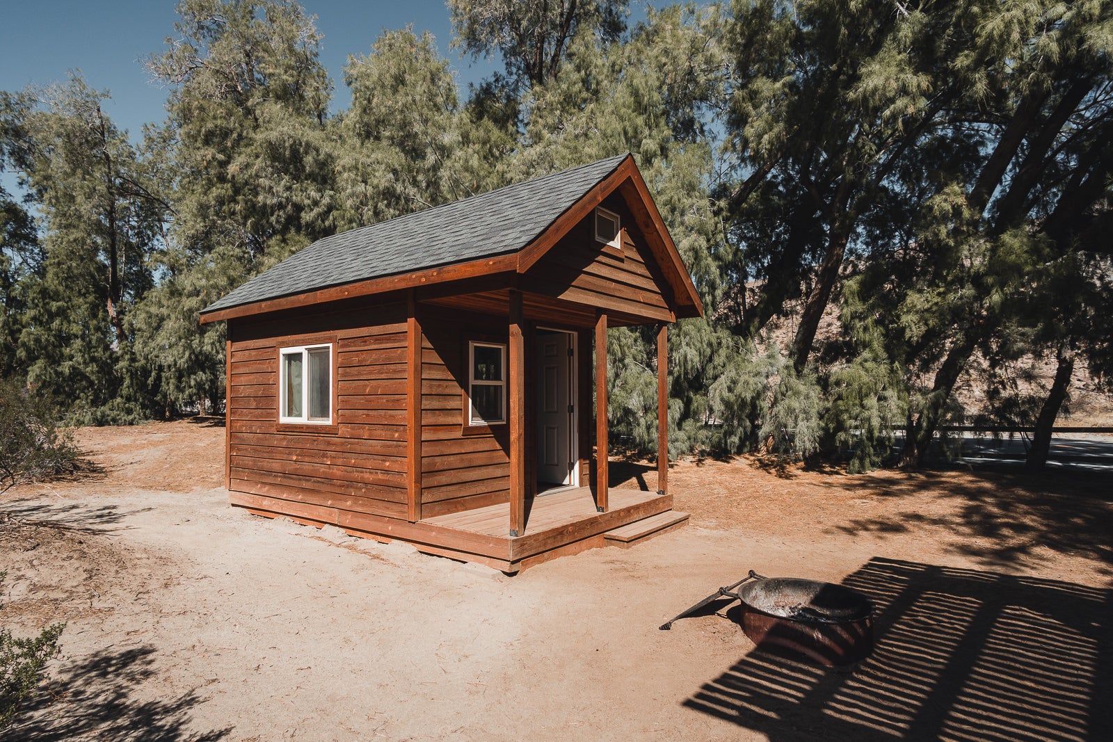 small Cabin at Tamarisk Grove Campground