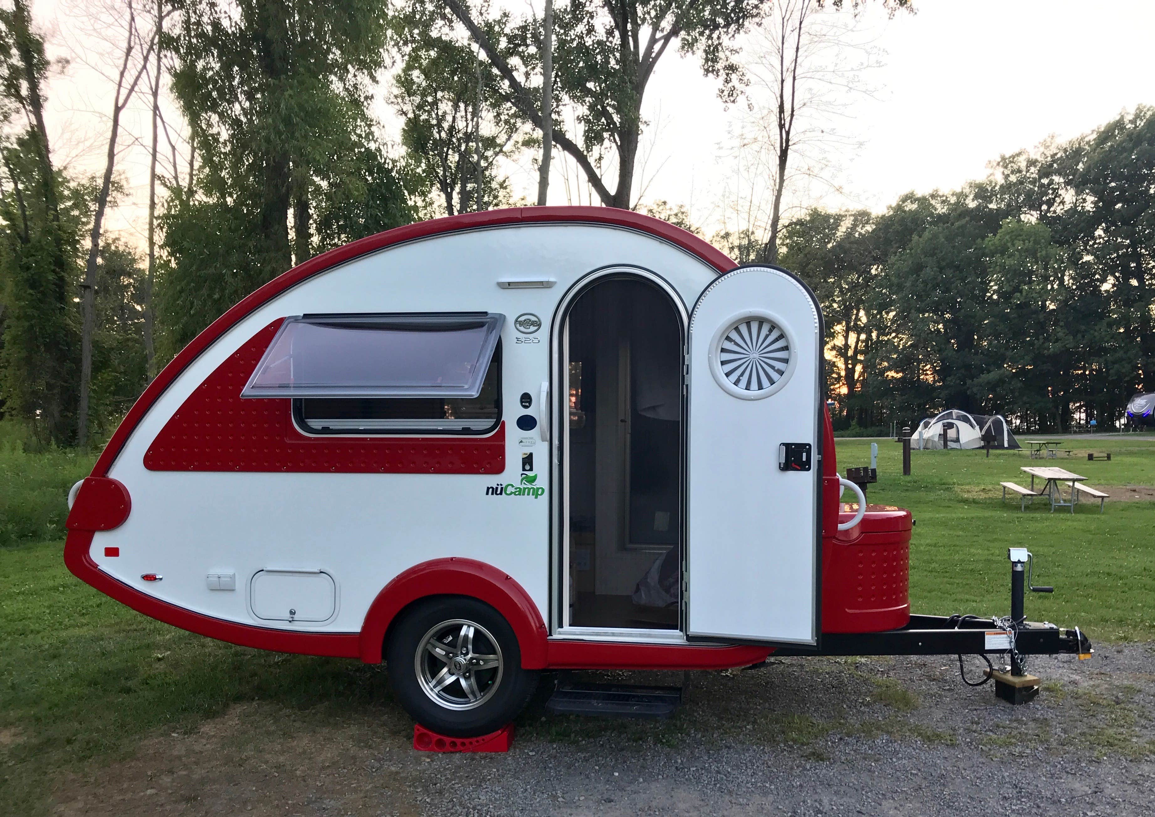 Kim D.'s photo of rv camping at Evangola State Park Campground near Cassadaga, NY