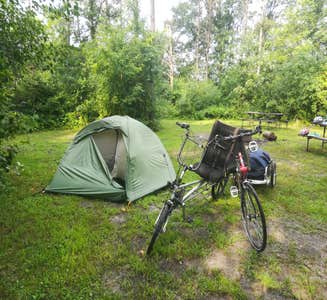 Camper-submitted photo from Sparta Campground — Elroy-Sparta State Trail
