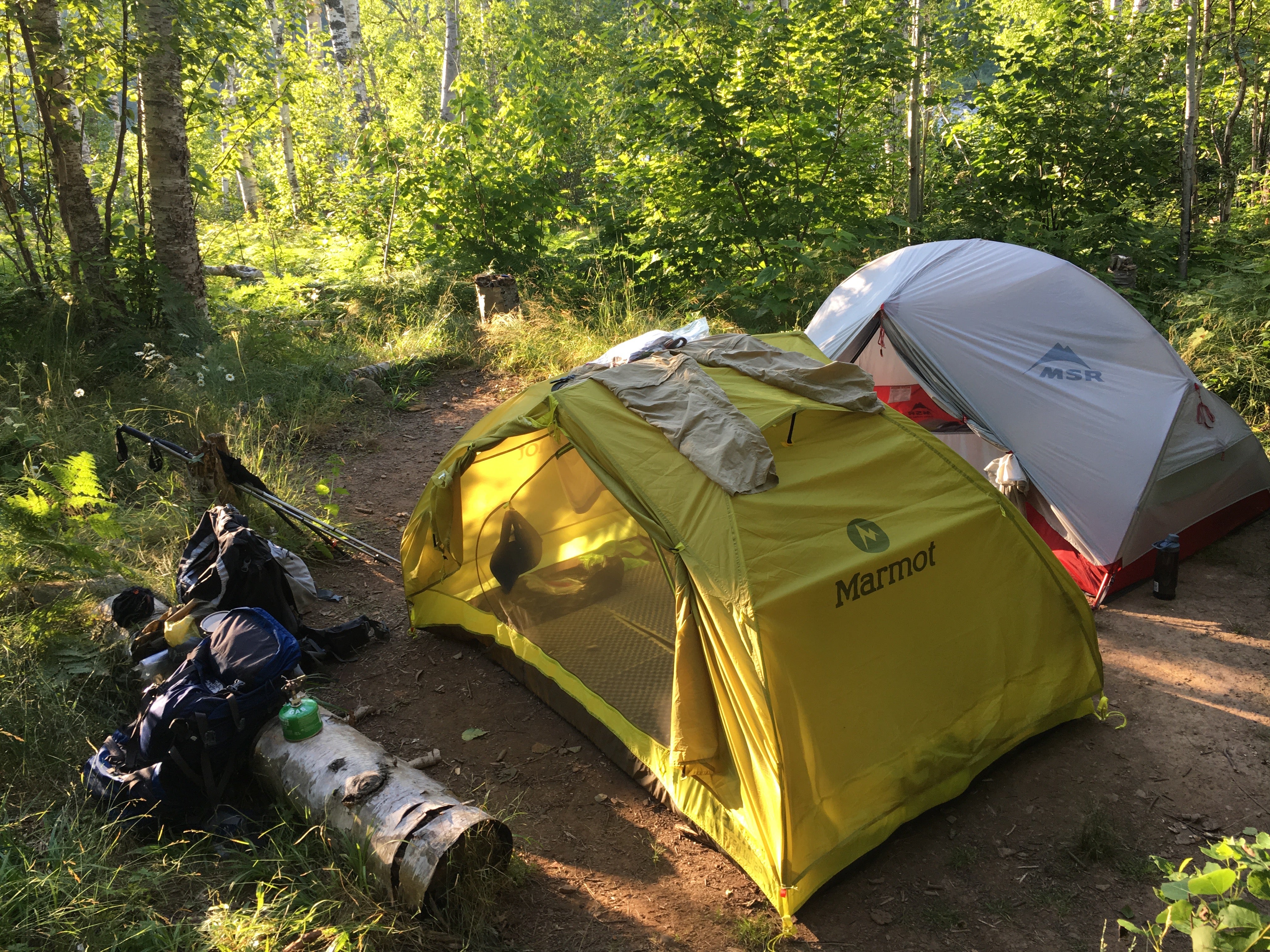 Camper submitted image from Hatchet Lake Campground — Isle Royale National Park - 5