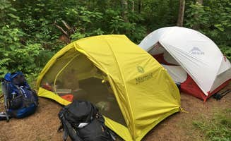Matt S.'s photo of tent camping at Washington Creek Campground — Isle Royale National Park near Grand Portage, MN