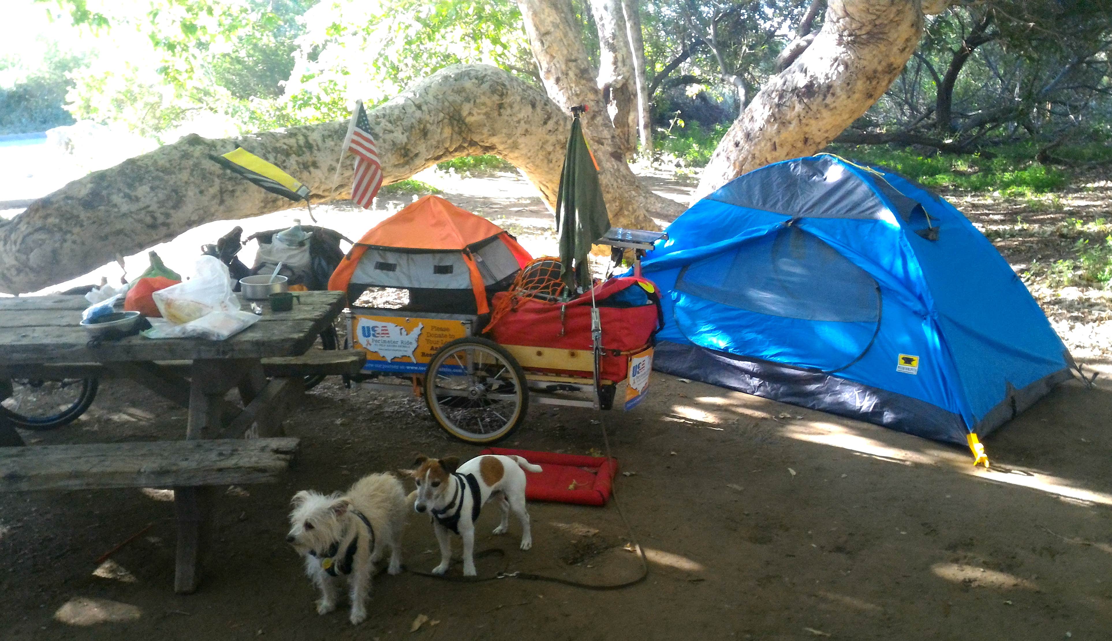 Tim J.'s photo at Canyon Campground — Leo Carrillo State Park Campground near Agoura Hills, CA