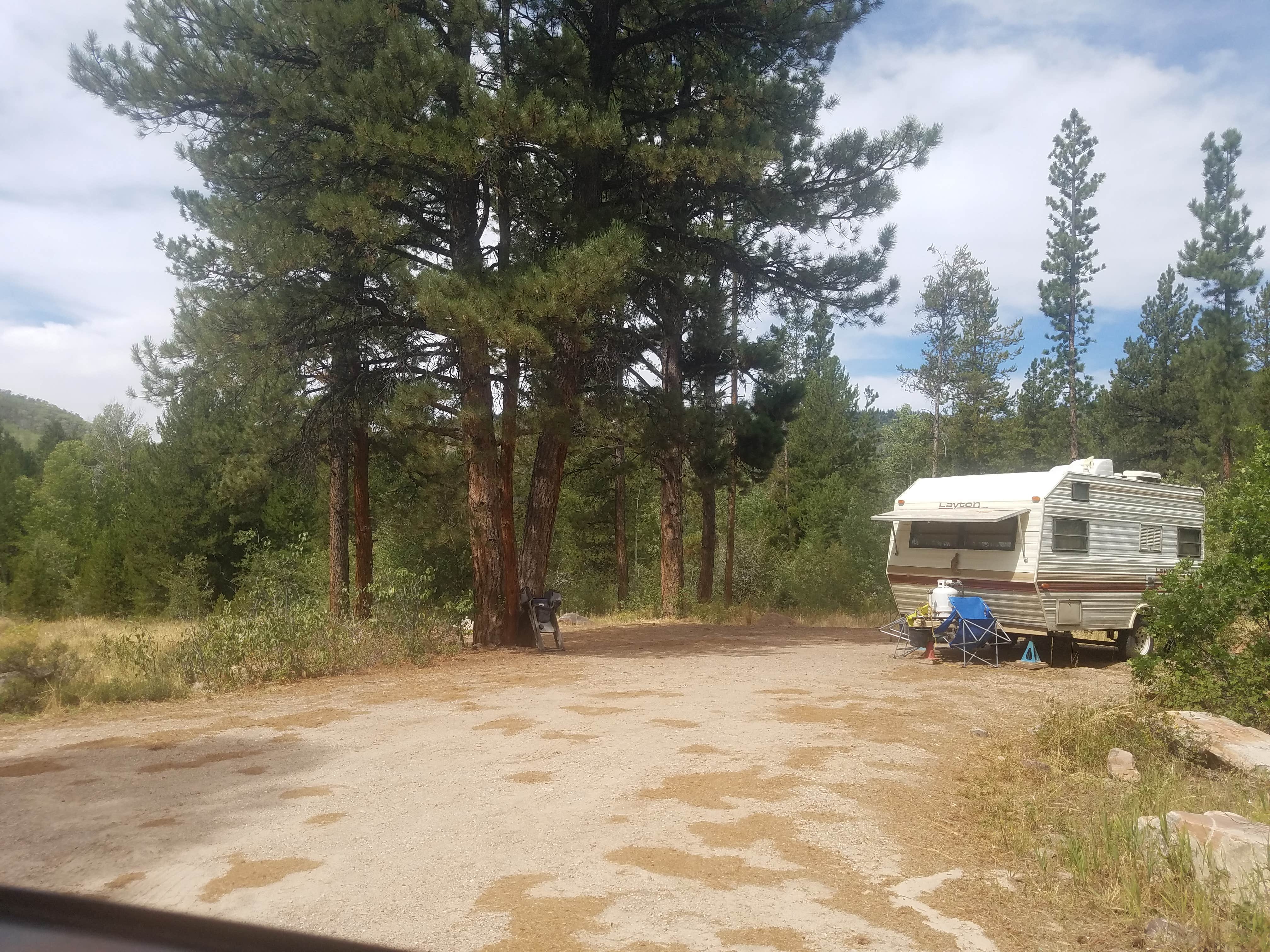 Alan B.'s photo of rv camping at Yellow Pine Camps near Mountain Home, UT
