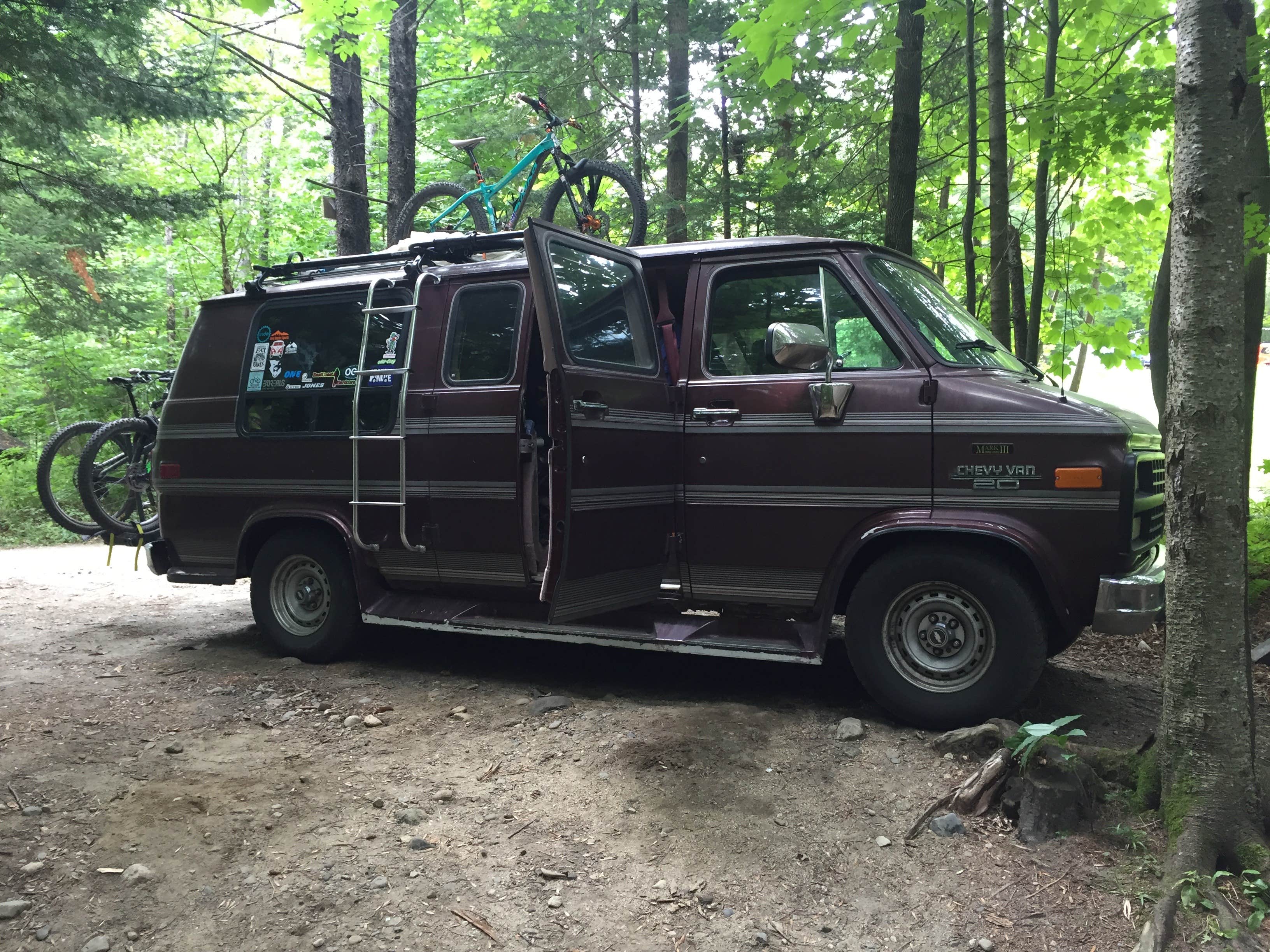 Tony F.'s photo of rv camping at Burke Mountain Campground near Barre, VT