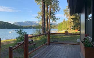 The Dyrt's photo of a cabin at Lake Five Resort near Big Arm, MT