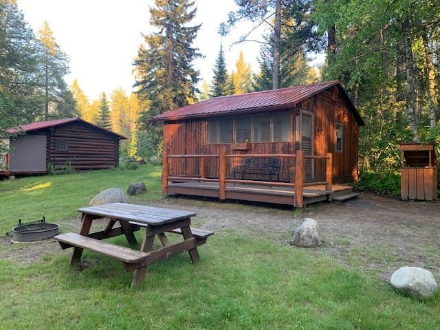 The Dyrt's photo of a cabin at Lake Five Resort near Columbia Falls, MT