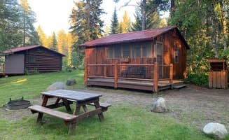 The Dyrt's photo of a cabin at Lake Five Resort near Columbia Falls, MT