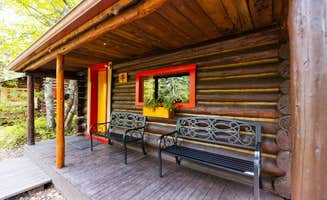 The Dyrt's photo of a cabin at Lake Five Resort near Trego, MT
