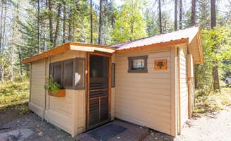 The Dyrt's photo of a cabin at Lake Five Resort near Flathead National Forest
