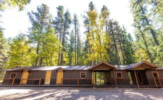 The Dyrt's photo of a cabin at Lake Five Resort near Proctor, MT