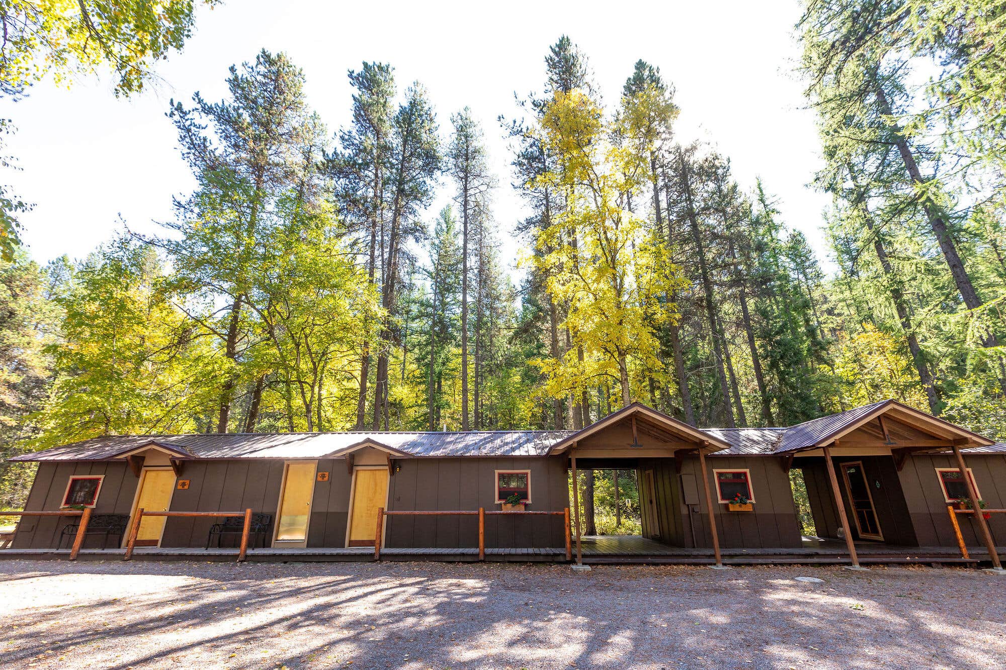 The Dyrt's photo of a cabin at Lake Five Resort near Bigfork, MT