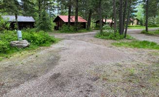 The Dyrt's photo of a cabin at Lake Five Resort near Somers, MT