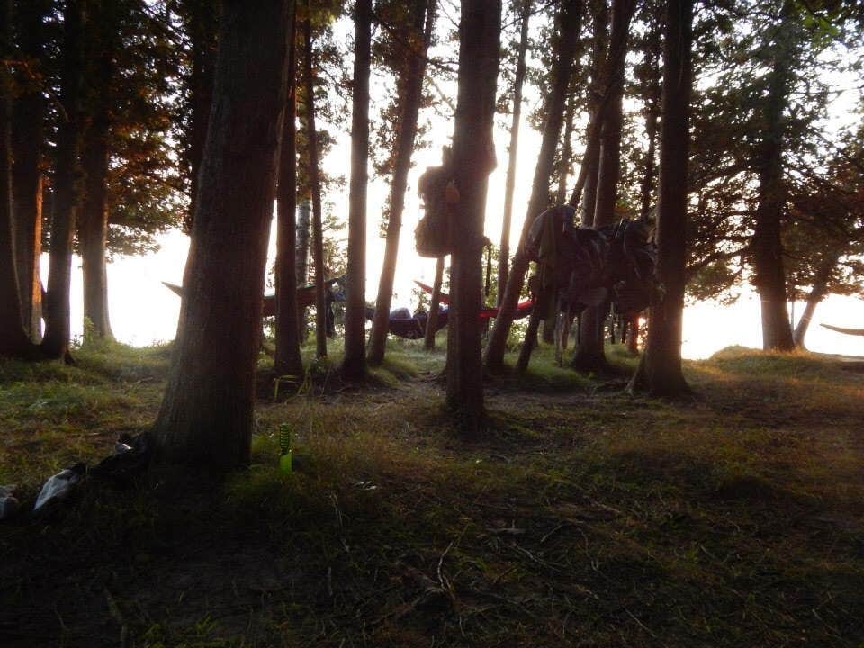 Camper-submitted photo at North Manitou Island Backcountry Campsites near Sleeping Bear Dunes National Lakeshore