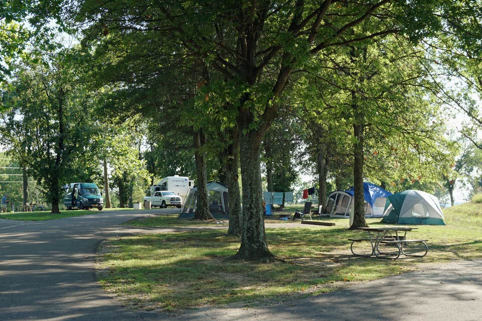 Camper-submitted photo at Dillon State Park Campground near Clifton, OH