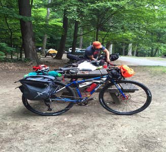 Camper-submitted photo from Thompson's Lake Campground — Thacher State Park