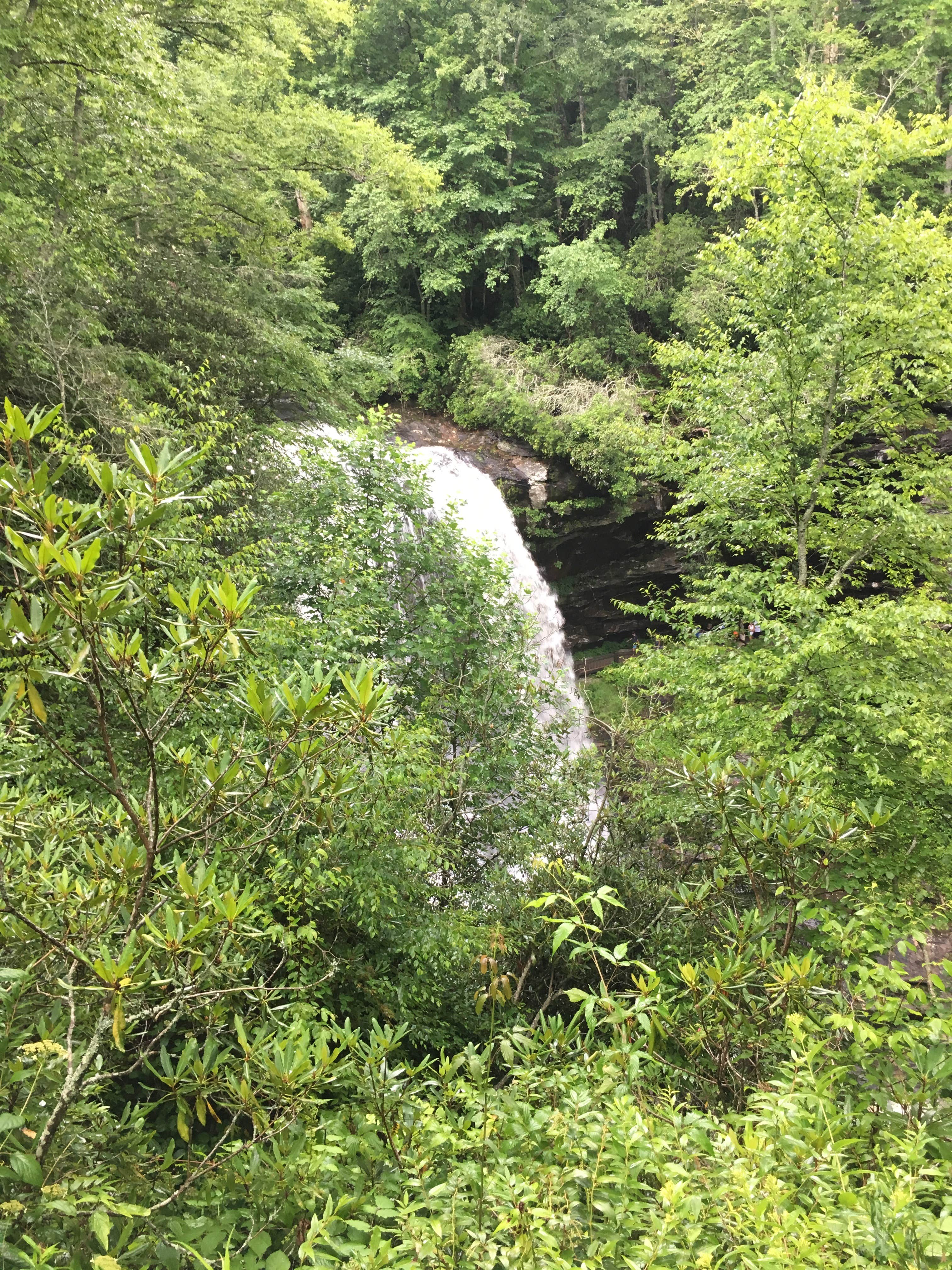 Camper-submitted photo at Cullasaja Gorge near Highlands, NC