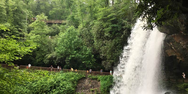 Camper submitted image from Cullasaja Gorge