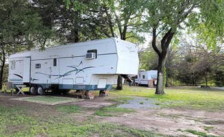 Ashley F.'s photo of rv camping at River Run RV Park and Cabins near Stringtown, OK
