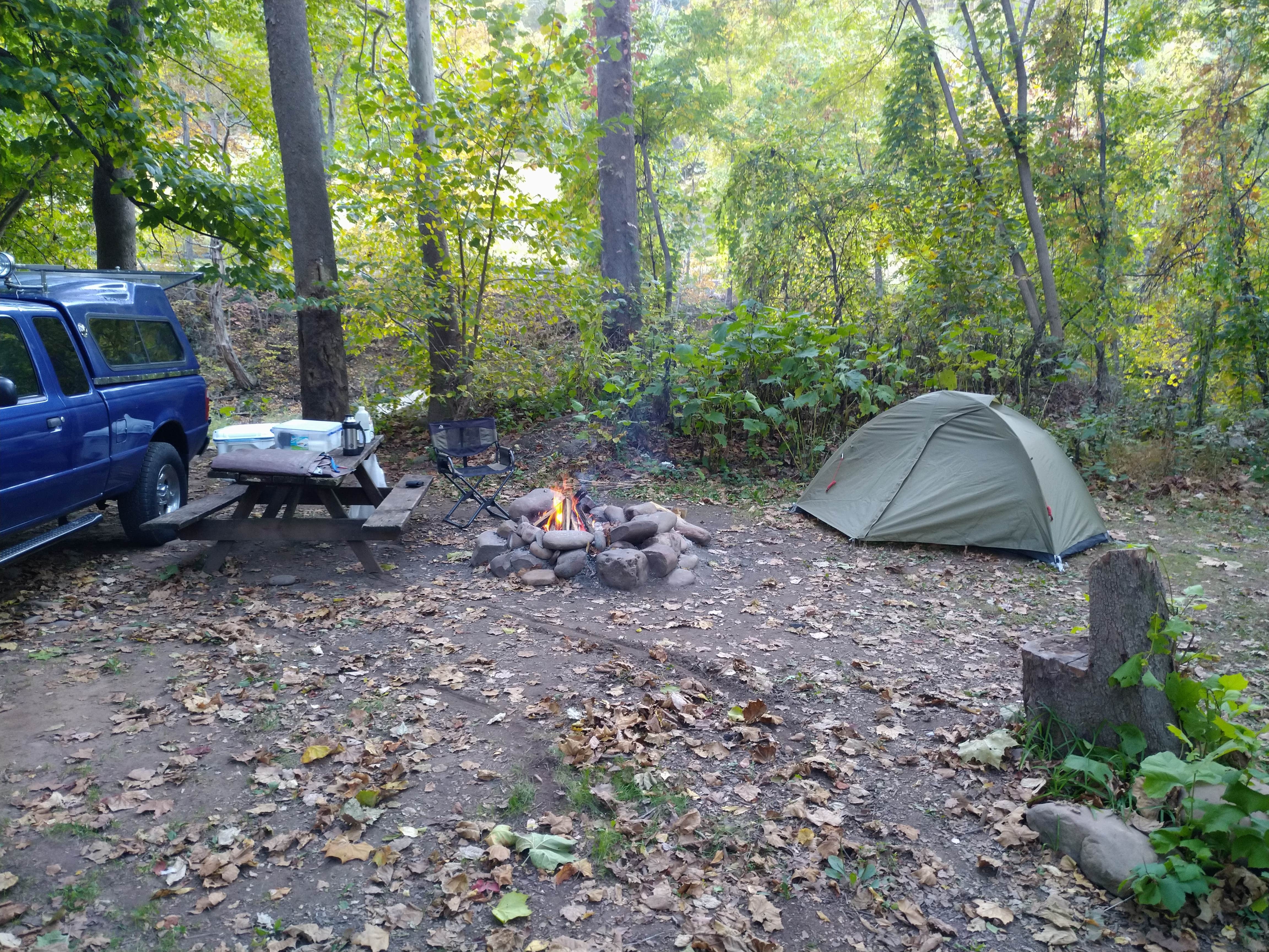 Camper-submitted photo at Yokums Vacationland and Princess Snowbirds Indian Village near Seneca Rocks, WV