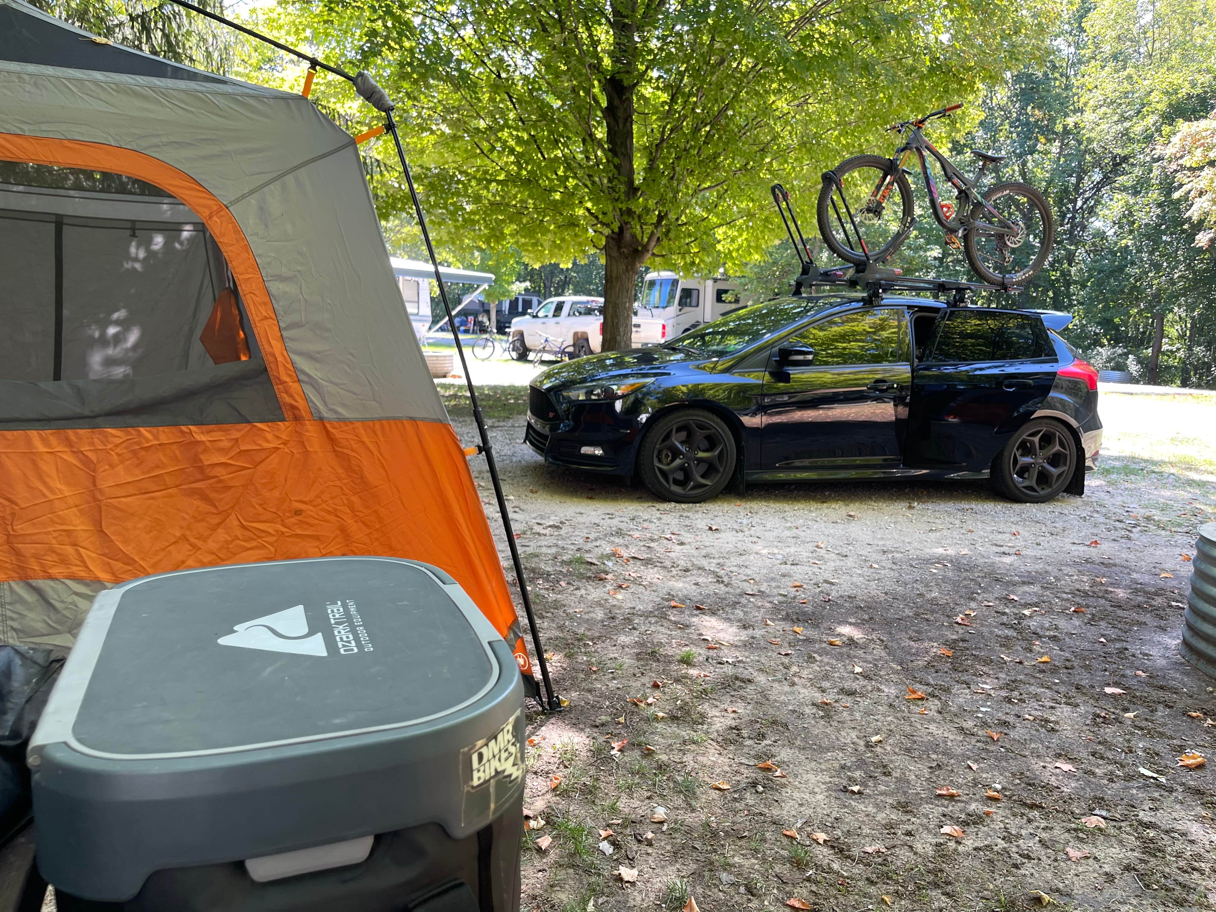 Camping near Cedar Springs Rv Resort: Wabasis Lake County Park, Cannonsburg, Michigan
