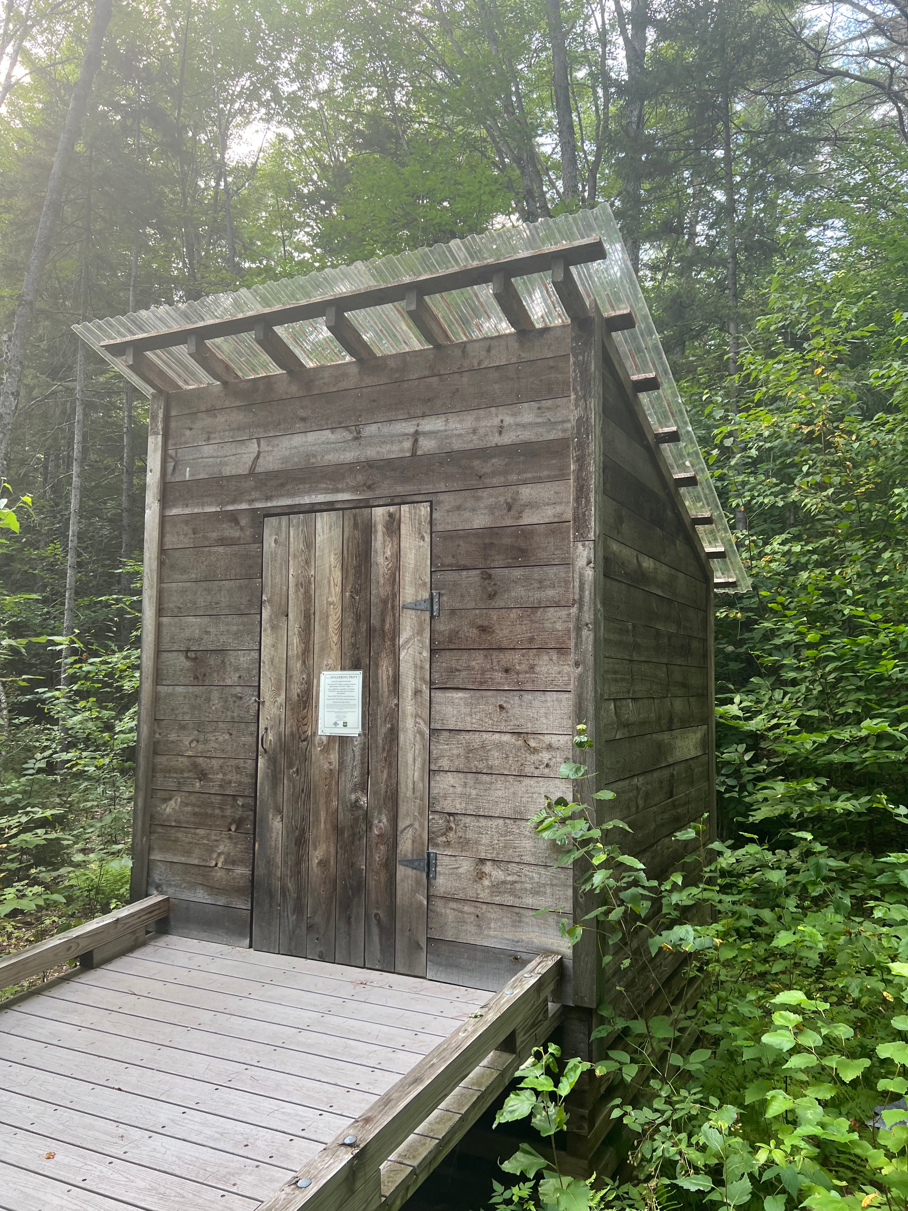 Camper submitted image from Happy Hill Backcountry Shelter on the AT in Vermont — Appalachian National Scenic Trail - 5