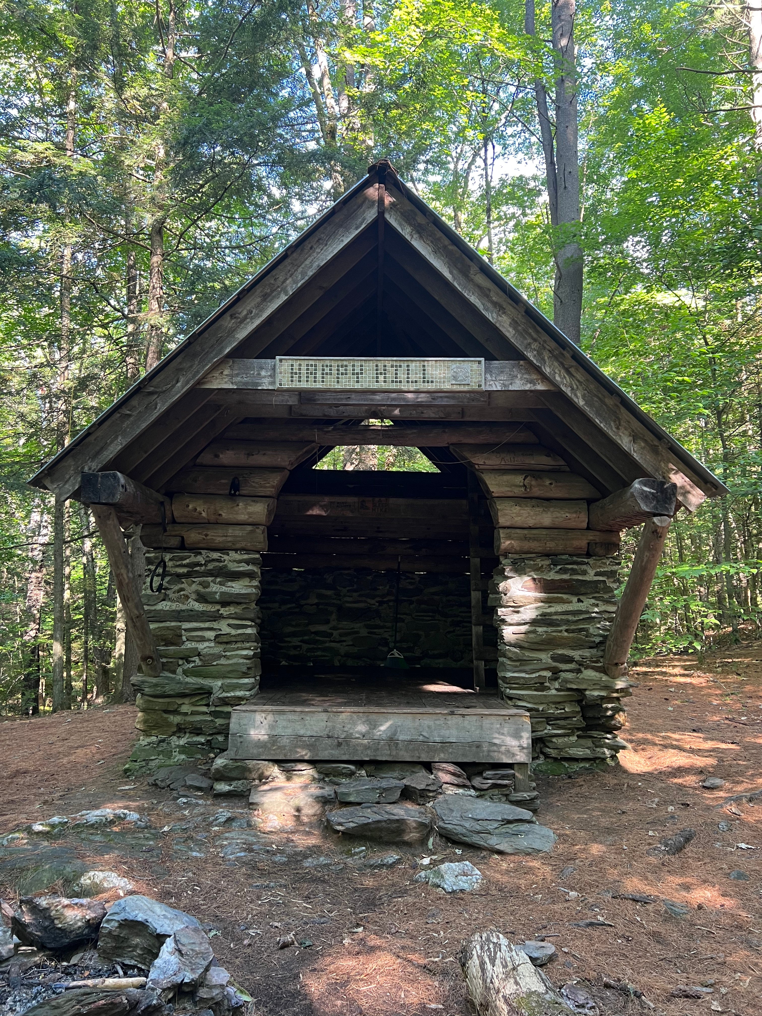 Camper submitted image from Happy Hill Backcountry Shelter on the AT in Vermont — Appalachian National Scenic Trail - 4