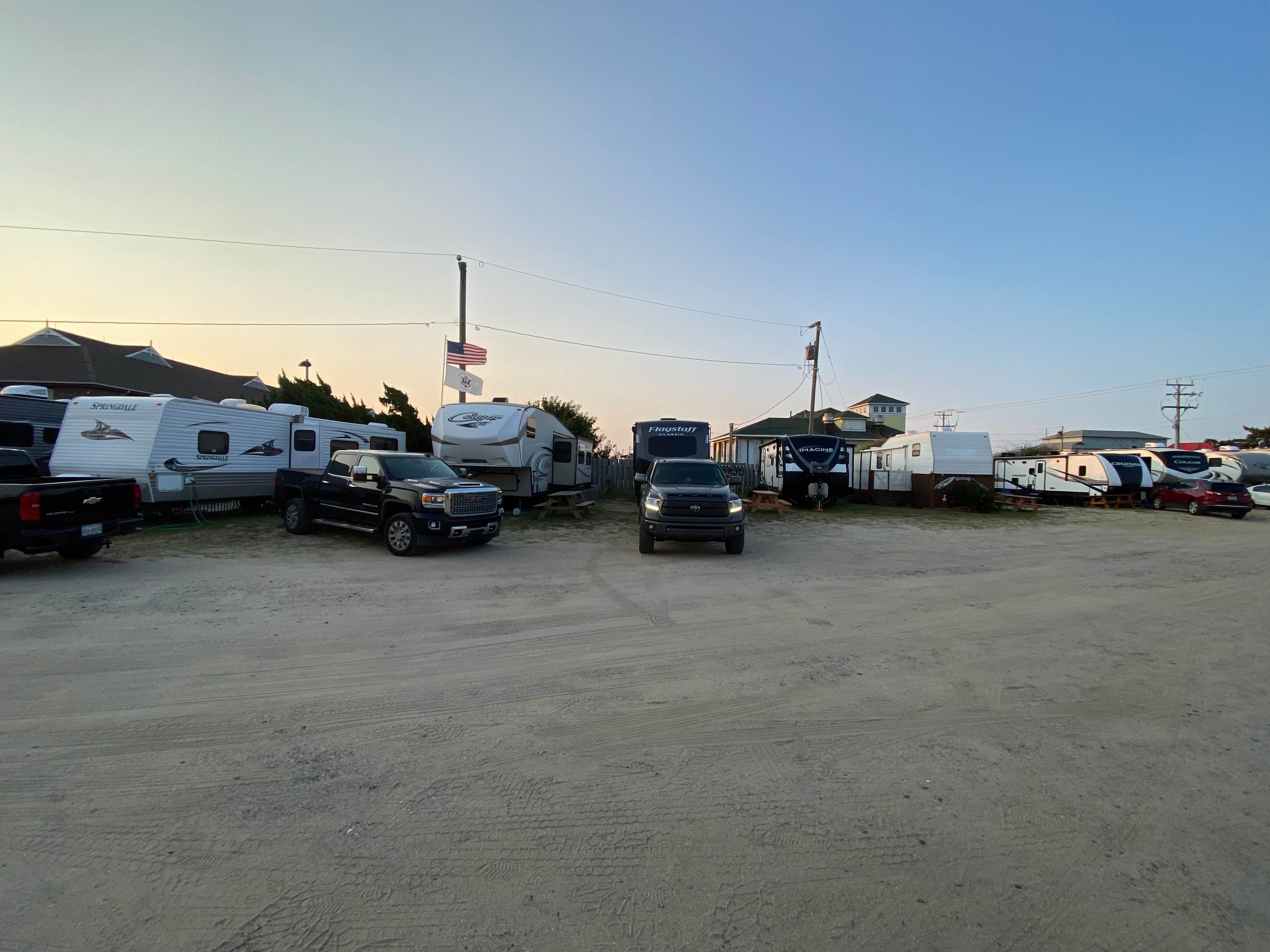 Melanie T.'s photo of rv camping at Kitty Hawk RV Park near Rodanthe, NC