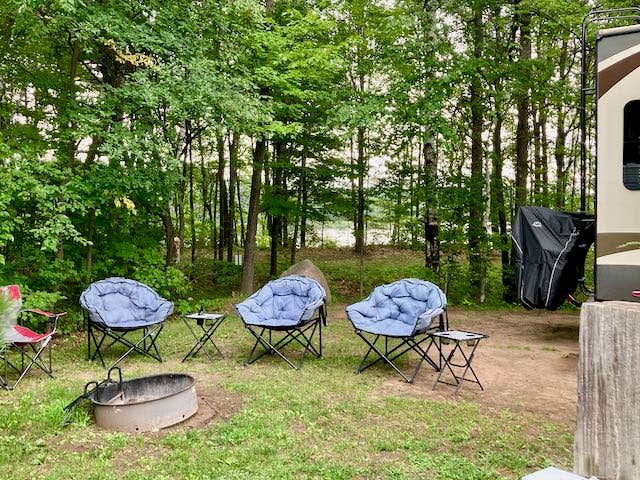 MickandKarla W.'s photo at Lake Chippewa Campground near Sarona, WI