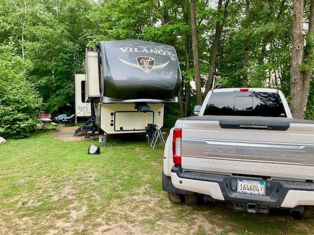 Camper-submitted photo at Lake Chippewa Campground near Phillips, WI