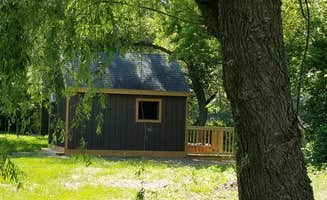 Michele M.'s photo of a cabin at Battenkill Glamping Resort near Shelburne Falls, MA