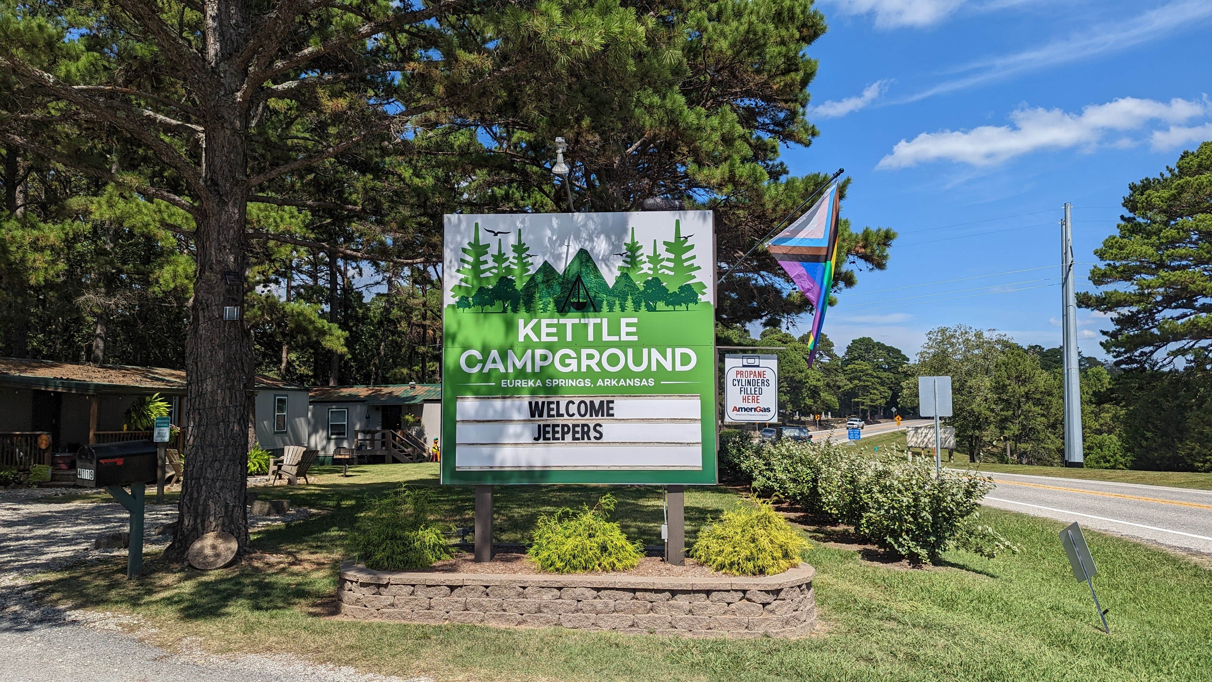 Camper-submitted photo at Kettle Campground, Cabins & RV Park near Hindsville, AR